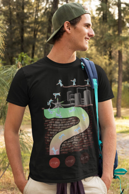 Impfwahn Herren-Premium-T-Shirt Vorne