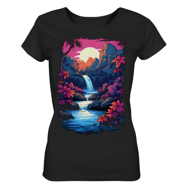 Hawaii Lagoon - Damen-Bio-T-Shirt 1